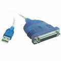 Fasttrack 6ft USB to DB25 IEEE-1284 PARALLEL PRINTER ADAPTER FA11312